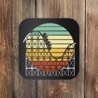 Amusement Park Theme Park Vintage Roller Coaster Coaster