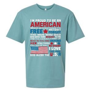 American Proud to be Patriotic featuring USA Flag Merican Sueded Cloud Jersey T-Shirt