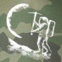 Astronaut Picking The Moon Legacy Tie Dye Trucker Hat