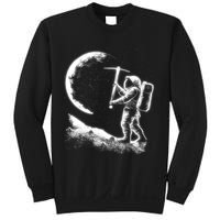Astronaut Picking The Moon Sweatshirt