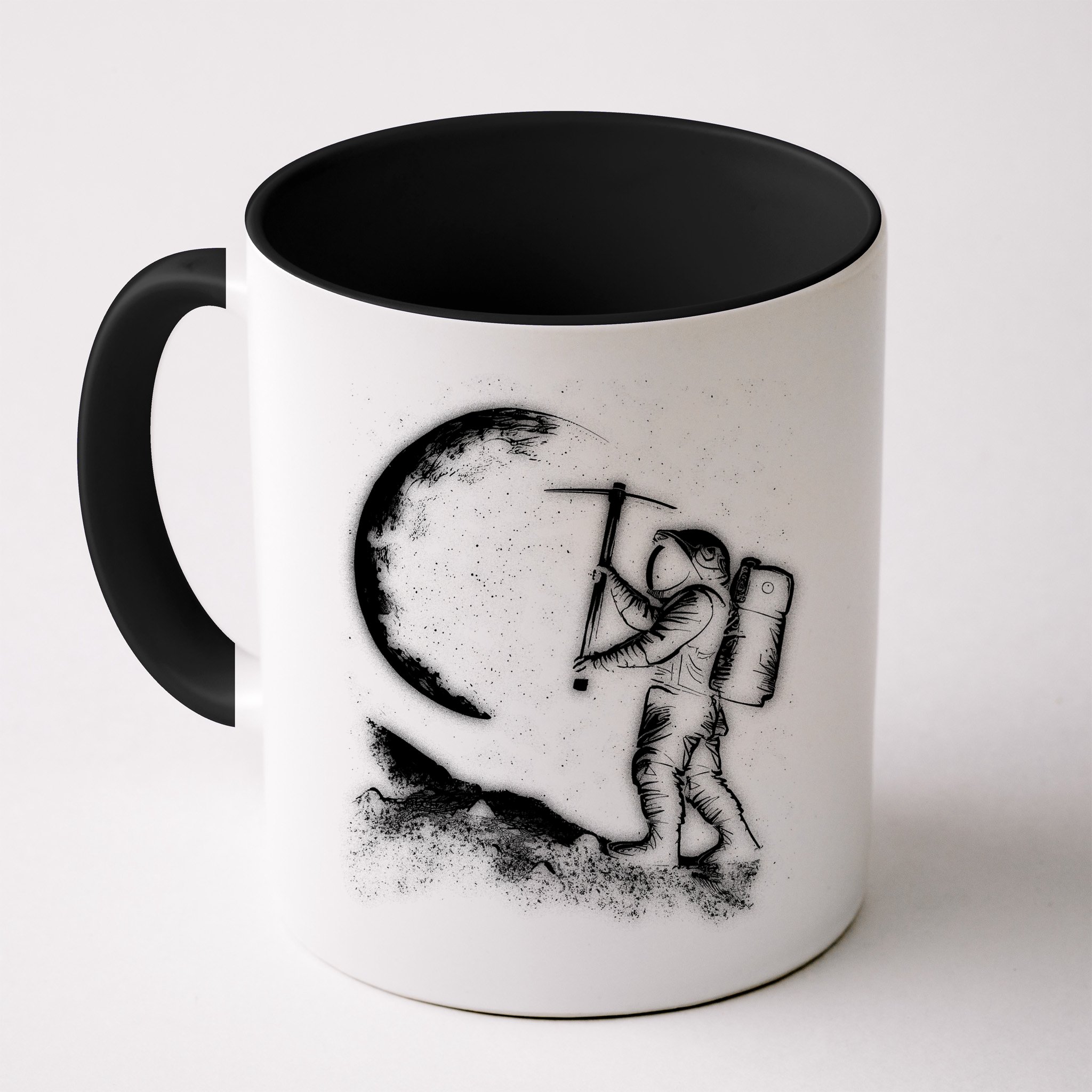 Astronaut Picking The Moon Mug