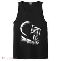 Astronaut Picking The Moon PosiCharge Competitor Tank