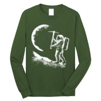 Astronaut Picking The Moon Long Sleeve Shirt