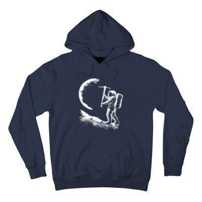 Astronaut Picking The Moon Tall Hoodie