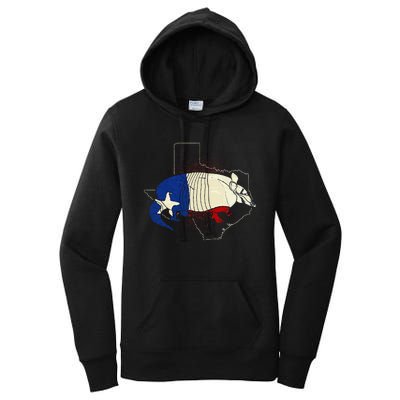 Animal Proud Texan Wildlife Texas United States Armadillo Women's Pullover Hoodie