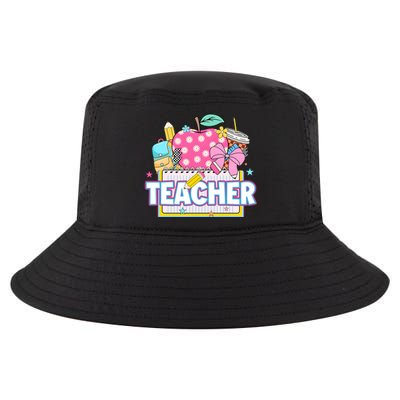 Apple Pencil Teacher Back To School Cool Comfort Performance Bucket Hat