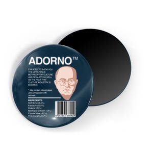 Adorno Package Theodor Adorno Philosophy Magnet