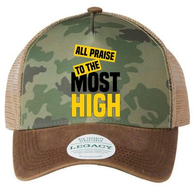 All Praise To The Most High Legacy Tie Dye Trucker Hat