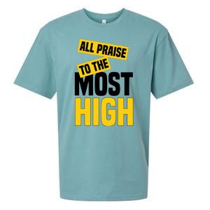 All Praise To The Most High Sueded Cloud Jersey T-Shirt