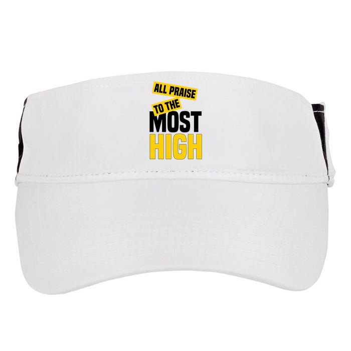 All Praise To The Most High Adult Drive Performance Visor