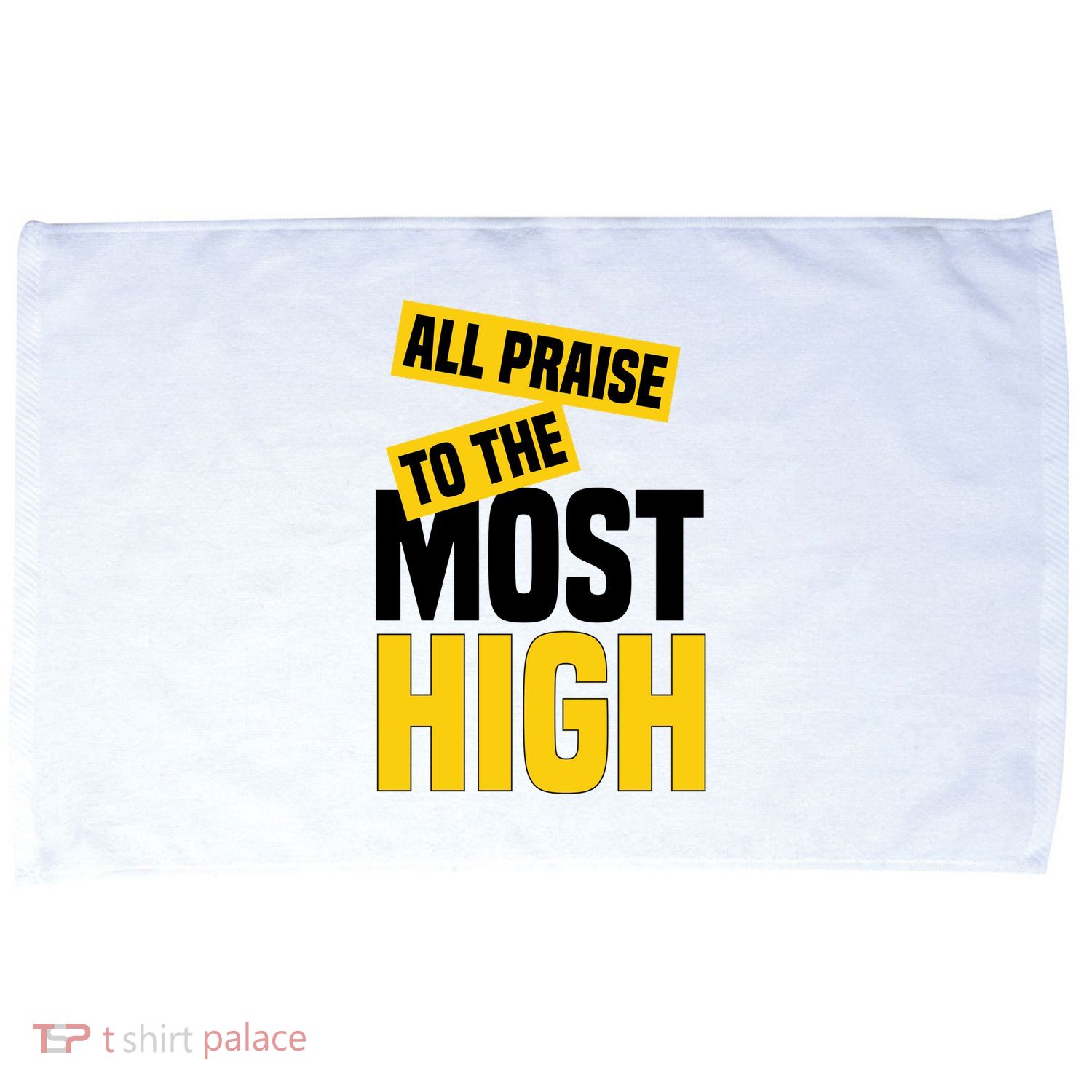 All Praise To The Most High Microfiber Hand Towel