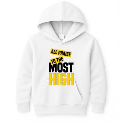 All Praise To The Most High Kids Hoodie