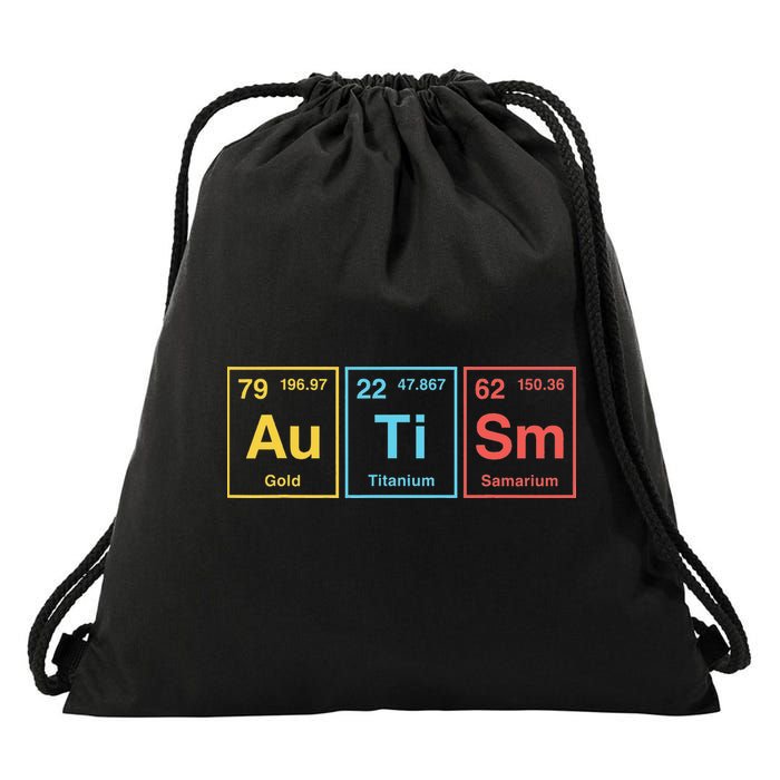 Autism Periodic Table Applied Behavior Analyst ABA Drawstring Bag
