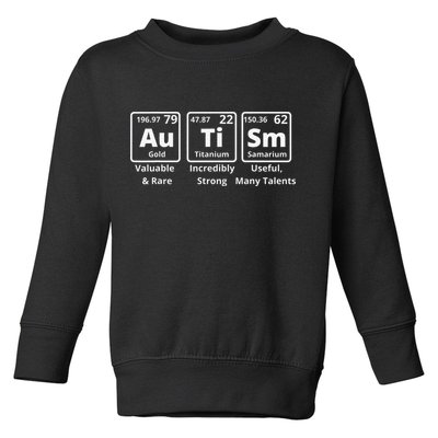 Autism Periodic Table Elements Spelling Toddler Sweatshirt