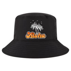 Aloha Palm Trees Hawaii Tropical Cool Comfort Performance Bucket Hat