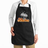 Aloha Palm Trees Hawaii Tropical Apron