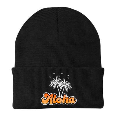 Aloha Palm Trees Hawaii Tropical Beanie