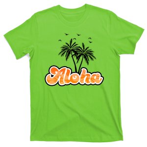 Aloha Palm Trees Hawaii Tropical T-Shirt