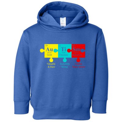 Autism Periodic Table Elets Autist Gift Toddler Hoodie