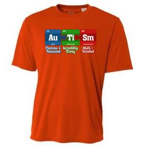 Autism Periodic Table Gift Autism Awareness Month Cute Gift Cooling Performance Crew T-Shirt