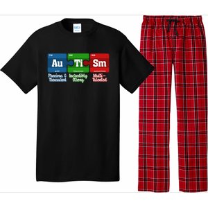 Autism Periodic Table Gift Autism Awareness Month Cute Gift Pajama Set