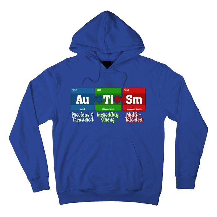 Autism Periodic Table Gift Autism Awareness Month Cute Gift Hoodie