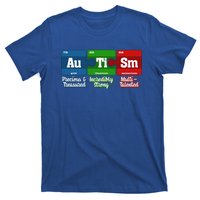 Autism Periodic Table Gift Autism Awareness Month Cute Gift T-Shirt