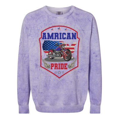 Amrican Pride T Colorblast Crewneck Sweatshirt