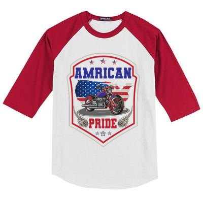 Amrican Pride T Kids Colorblock Raglan Jersey