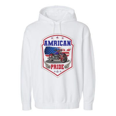 Amrican Pride T Garment-Dyed Fleece Hoodie