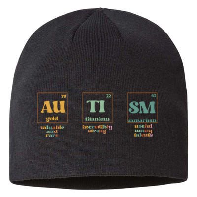 Autism Periodic Table Special Education Teacher Sustainable Beanie