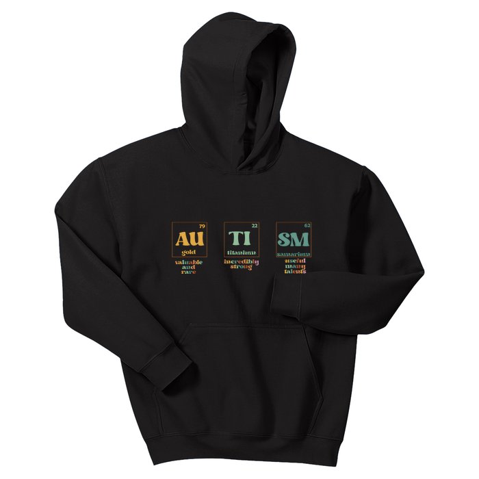 Autism Periodic Table Special Education Teacher Kids Hoodie