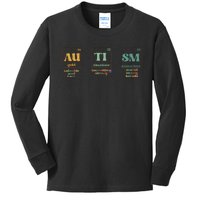 Autism Periodic Table Special Education Teacher Kids Long Sleeve Shirt