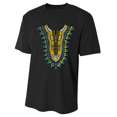 African Print Traditional Tribal Pride Dashiki Attire Kente Performance Sprint T-Shirt