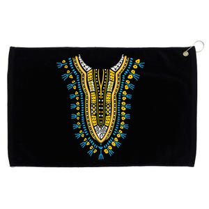 African Print Traditional Tribal Pride Dashiki Attire Kente Grommeted Golf Towel