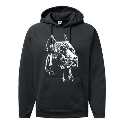 American Pitbull Terrier Performance Fleece Hoodie