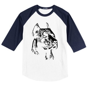 American Pitbull Terrier Baseball Sleeve Shirt