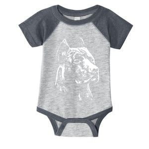 American Pitbull Terrier Infant Baby Jersey Bodysuit