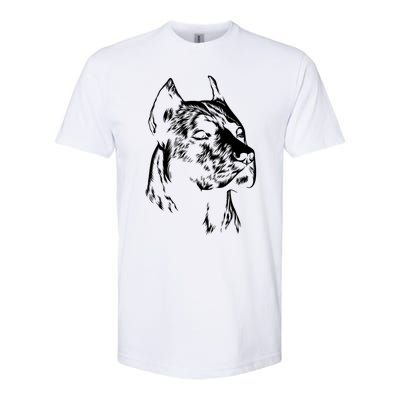 American Pitbull Terrier Softstyle® CVC T-Shirt