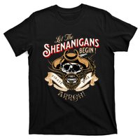 Arrgh Pirate Time Let The Shenanigans Begin Pirate T-Shirt