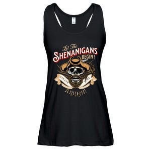 Arrgh Pirate Time Let The Shenanigans Begin Pirate Ladies Essential Flowy Tank