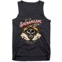 Arrgh Pirate Time Let The Shenanigans Begin Pirate Tank Top