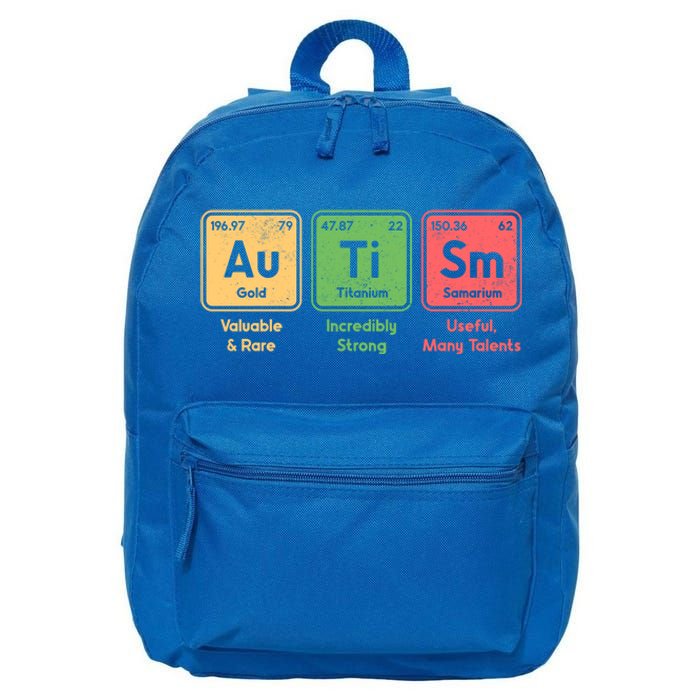 Autism Periodic Table Elets Spelling Autistic Great Gift 16 in Basic Backpack