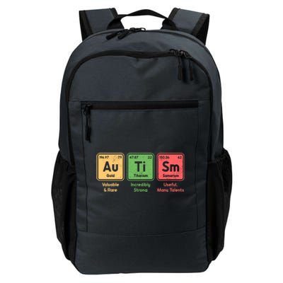 Autism Periodic Table Elets Spelling Autistic Great Gift Daily Commute Backpack