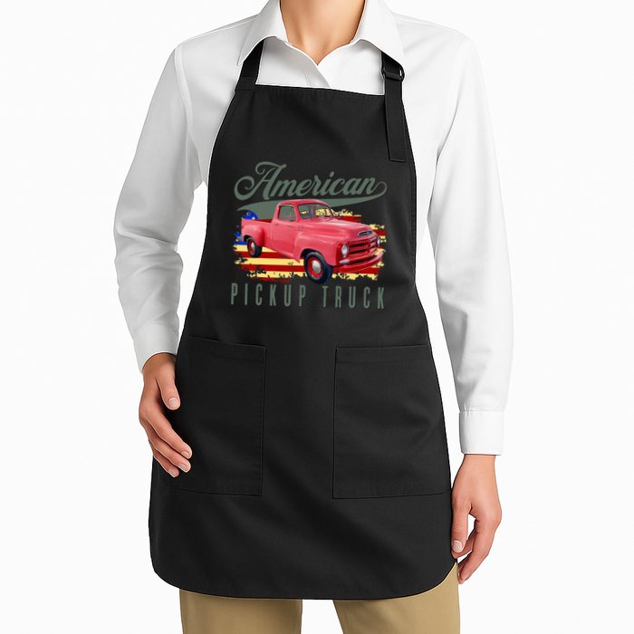 American Pickup Truck Adults Teens Apron