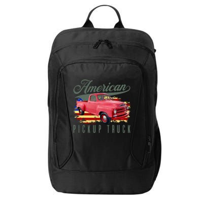 American Pickup Truck Adults Teens City Backpack