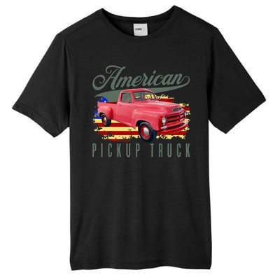 American Pickup Truck Adults Teens Tall Fusion ChromaSoft Performance T-Shirt