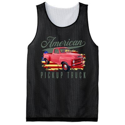 American Pickup Truck Adults Teens Mesh Reversible Basketball Jersey Tank