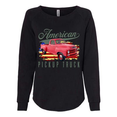 American Pickup Truck Adults Teens Womens California Wash Sweatshirt