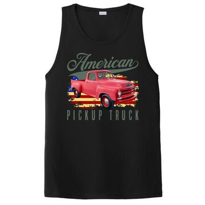 American Pickup Truck Adults Teens PosiCharge Competitor Tank